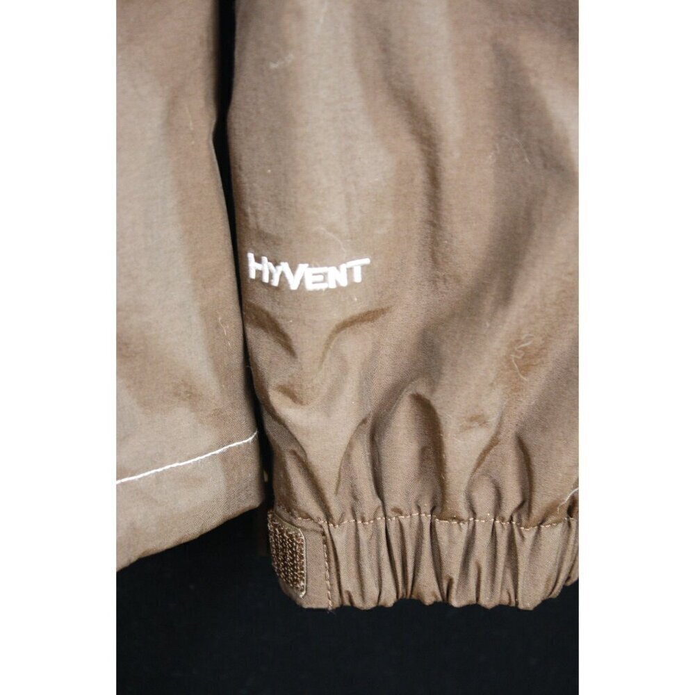 The North Face HyVent Jacket Brown & White Size M - Picture 6 of 14